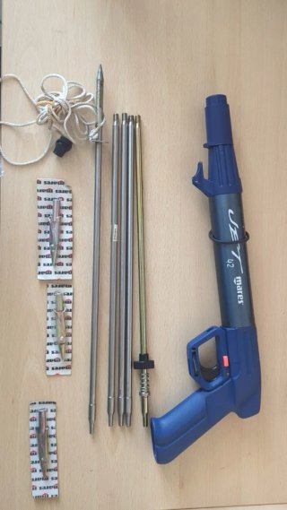 Set 2 Fucili Subacquei Mares Jet 42 e Accessori