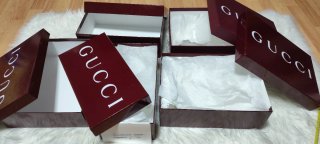 Pack 5 Cajas Gucci Rojas