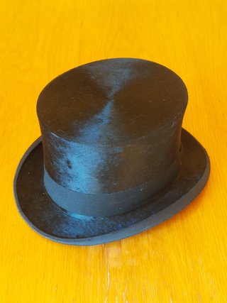 Sombrero de Copa Negro