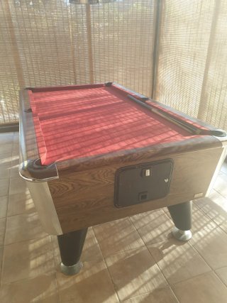 Mesa de Billar con Monedero