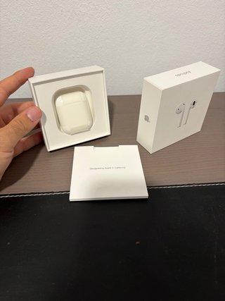 Apple AirPods 2 originales + caja y estuche de car