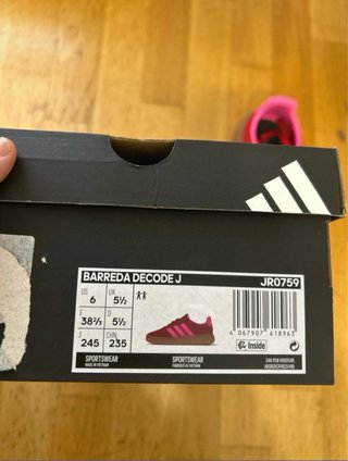 Zapatillas Adidas Rojas y Rosas