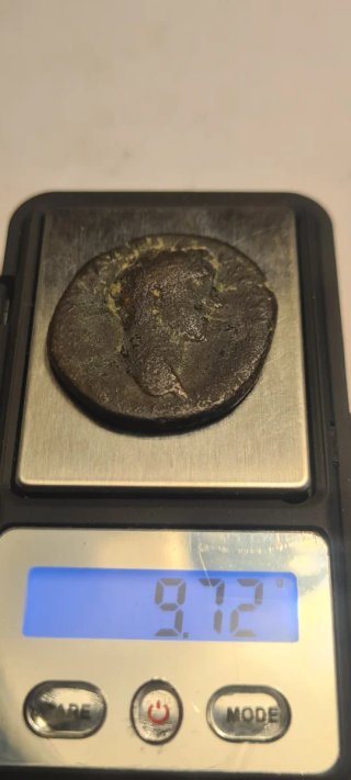 Moneda Romana Antigua - Posiblemente de Aelio