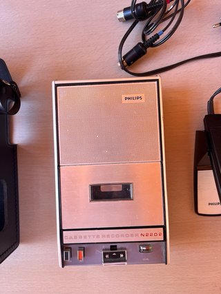 Grabadora Cassette Vintage Philips