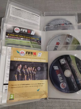 Lote 3 Juegos FIFA PS3: 14, 15, 16