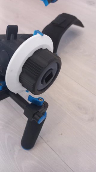 Soporte hombro / Rig para cámara DSLR o mirrorles