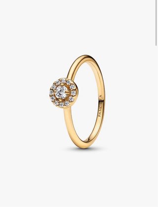 Anillo Halo Redondo en Pavé Pandora