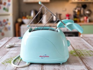 Tostapane Elecmonia vintage azzurro