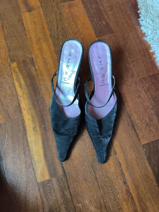 Sandalias Jhesu Tacon Negro