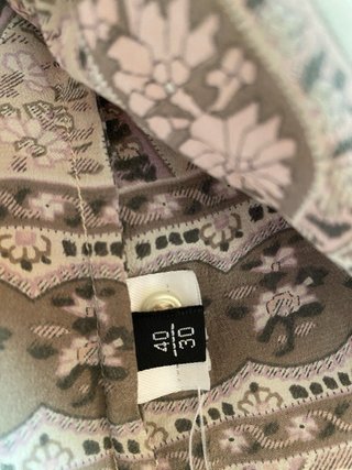 Camisa Massimo Dutti Estampada Talla S/M