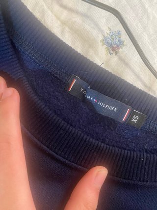 Sudadera Tommy Hilfiger Azul Talla XS