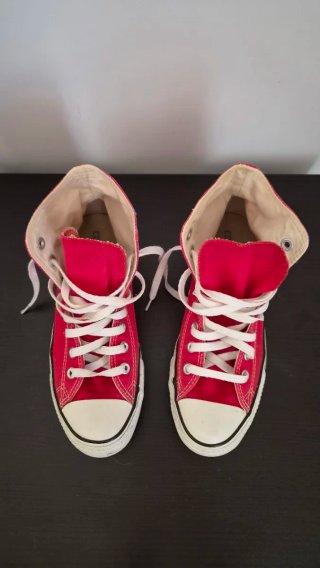 Converse All Star rosse