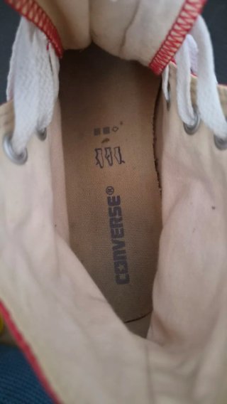 Converse All Star rosse