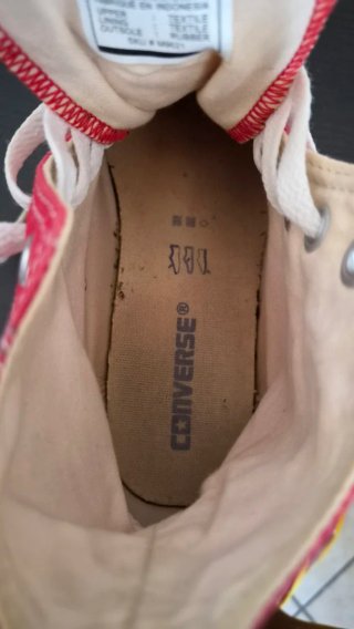 Converse All Star rosse