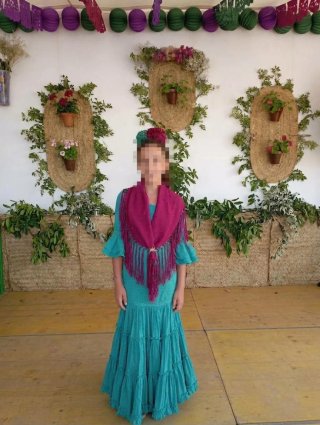 Traje de flamenca