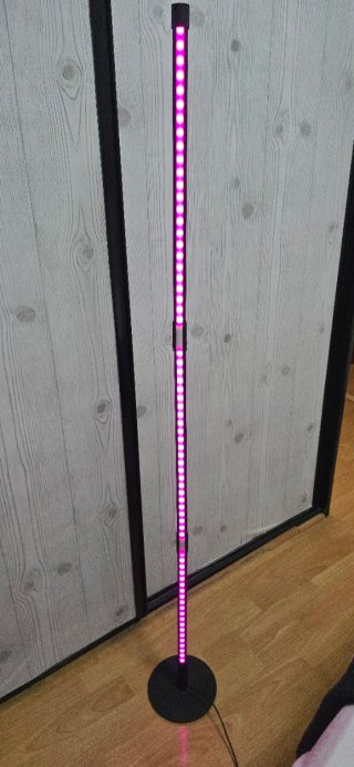 Lámpara LED de Pie con Mando