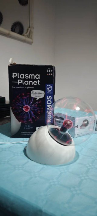 Lámpara Esfera Plasma Kosmos 12cm