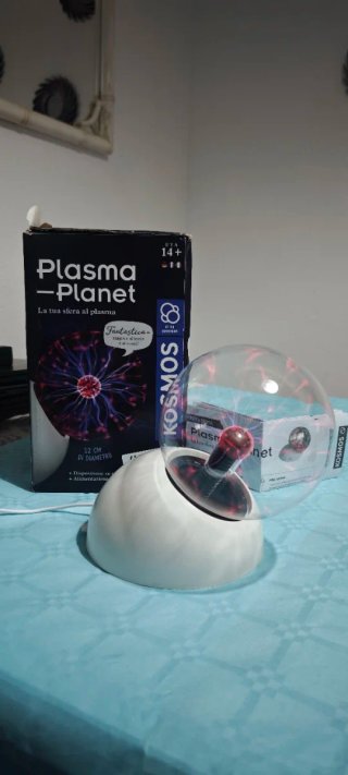 Lámpara Esfera Plasma Kosmos 12cm