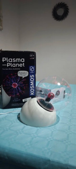 Lámpara Esfera Plasma Kosmos 12cm