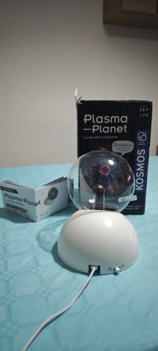 Lámpara Esfera Plasma Kosmos 12cm