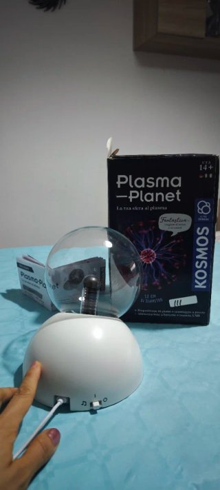 Lámpara Esfera Plasma Kosmos 12cm