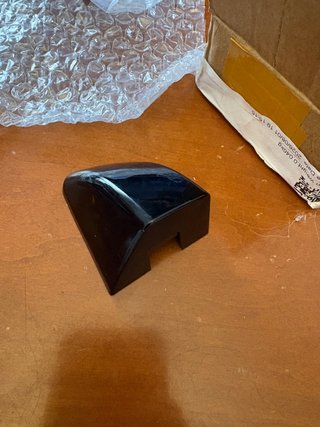 Cubierta manija puerta negra