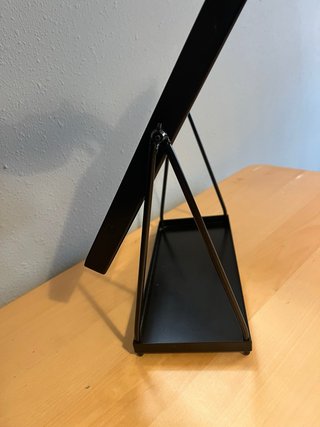Espejo de mesa KARMSUND IKEA negro
