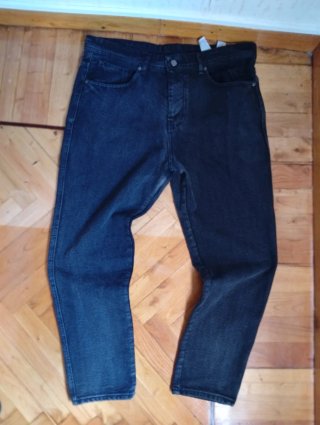 Pantalones vaqueros hombre negros