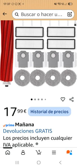 Recambios Robot Aspirador roborock
