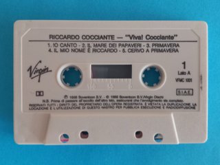 Cassetta Riccardo Cocciante - Viva! 1