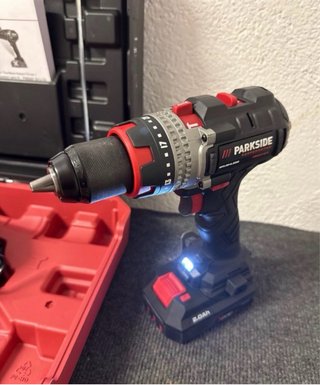 Taladro Percutor Parkside 20V Brushless