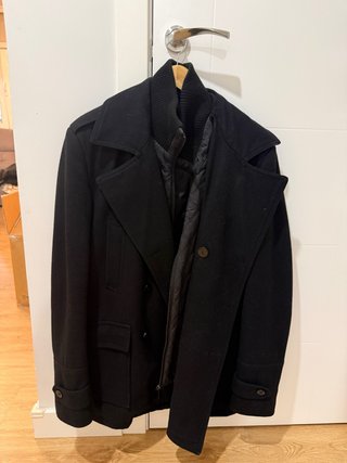 Abrigo Zara Negro