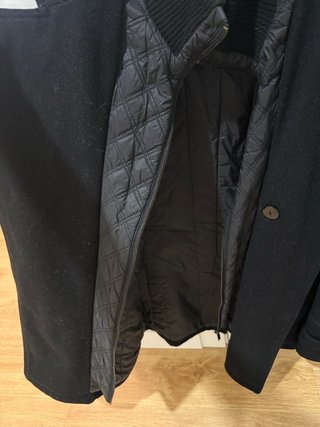 Abrigo Zara Negro