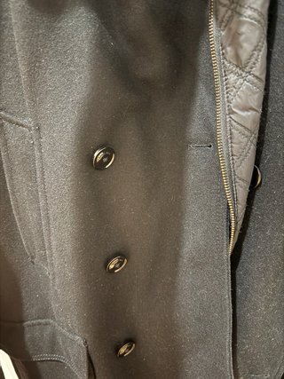 Abrigo Zara Negro