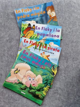 Colección 4 libros "En Floky a la selva"