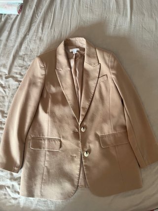 Chaqueta Americana Marrón Primark Talla S