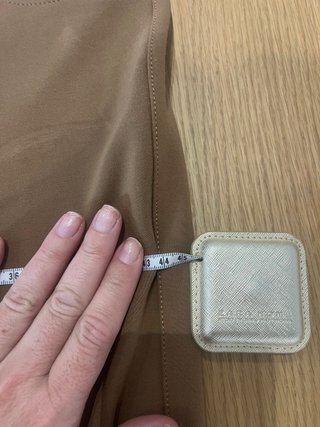 Pantalones beige/marrón