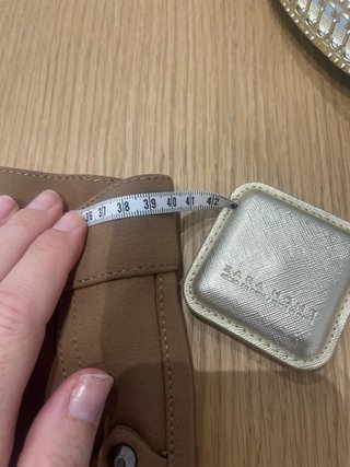 Pantalones beige/marrón