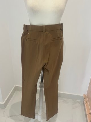 Pantalones beige/marrón