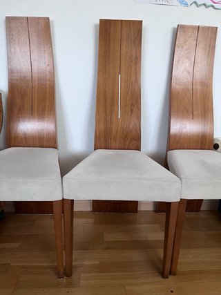 Conjunto de seis sillas de diseño