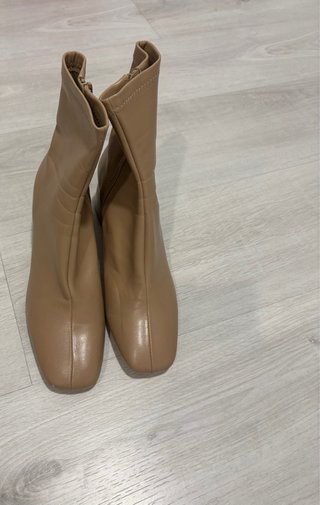 Botines Stradivarius Beige Talla 40