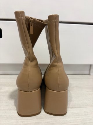 Botines Stradivarius Beige Talla 40