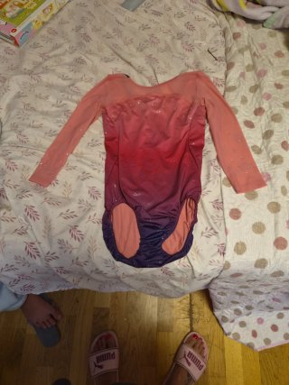 Maillot de gimnasia degradado