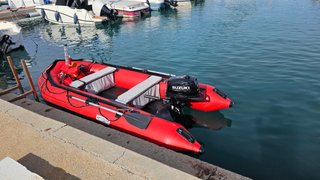 Embarcación Neumática Ozeam 360 con Motor Suzuki