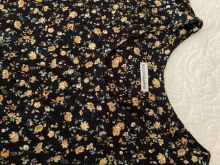 Vestido de Invierno con Estampado Floral