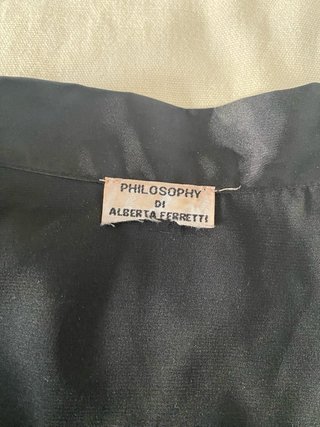 Vestito Nero Alberta Ferretti