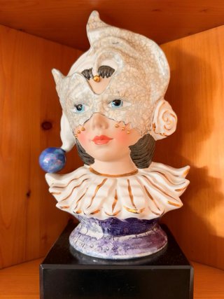 Busto Veneciano de Porcelana