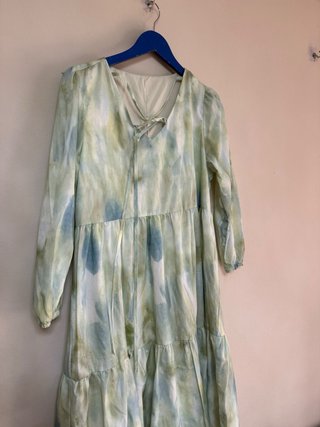 Vestido Verde Estampado