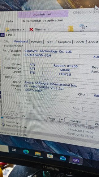 Placa Base + CPU + RAM