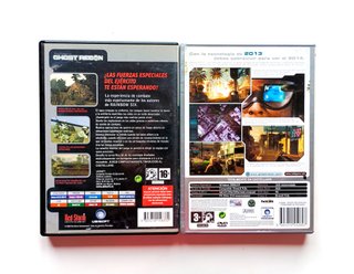 Pack 2 Juegos PC Tom Clancy's Ghost Recon
